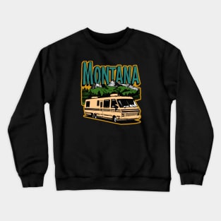 Vintage Montana Travel Crewneck Sweatshirt